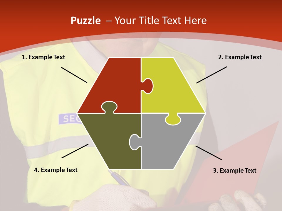 Touching Assist Help PowerPoint Template