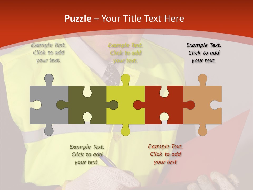 Touching Assist Help PowerPoint Template