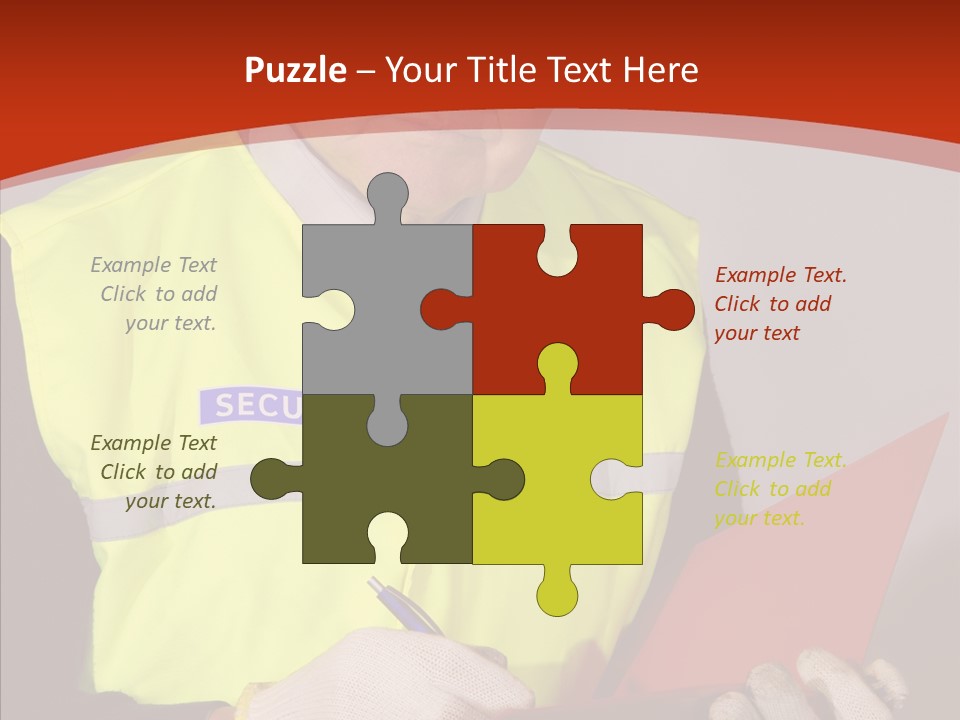 Touching Assist Help PowerPoint Template