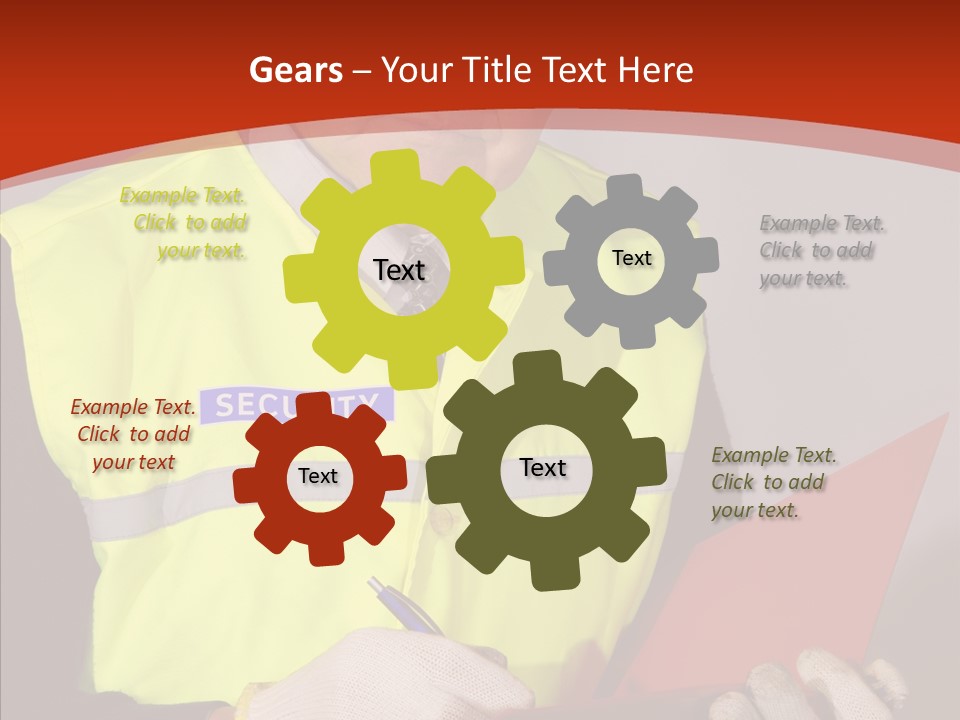 Touching Assist Help PowerPoint Template