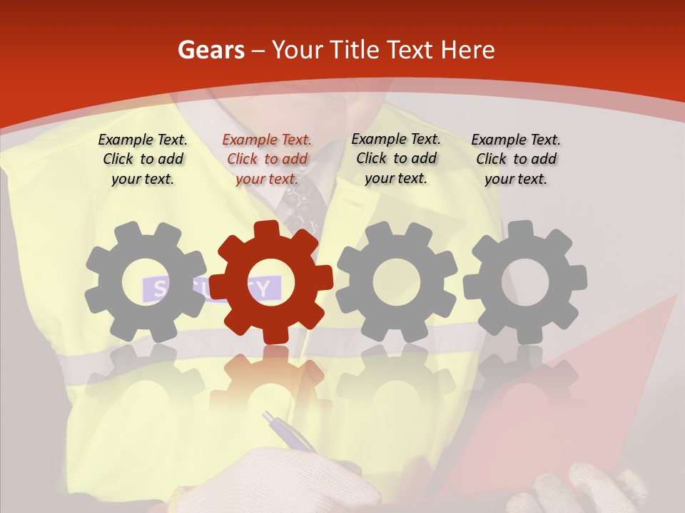 Touching Assist Help PowerPoint Template