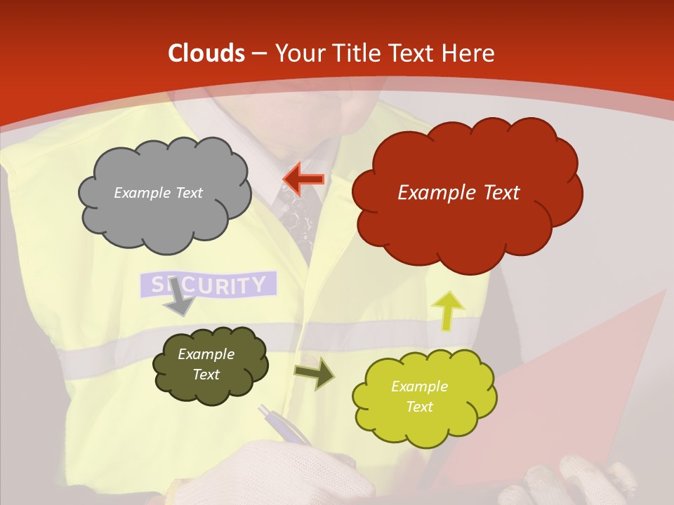 Touching Assist Help PowerPoint Template