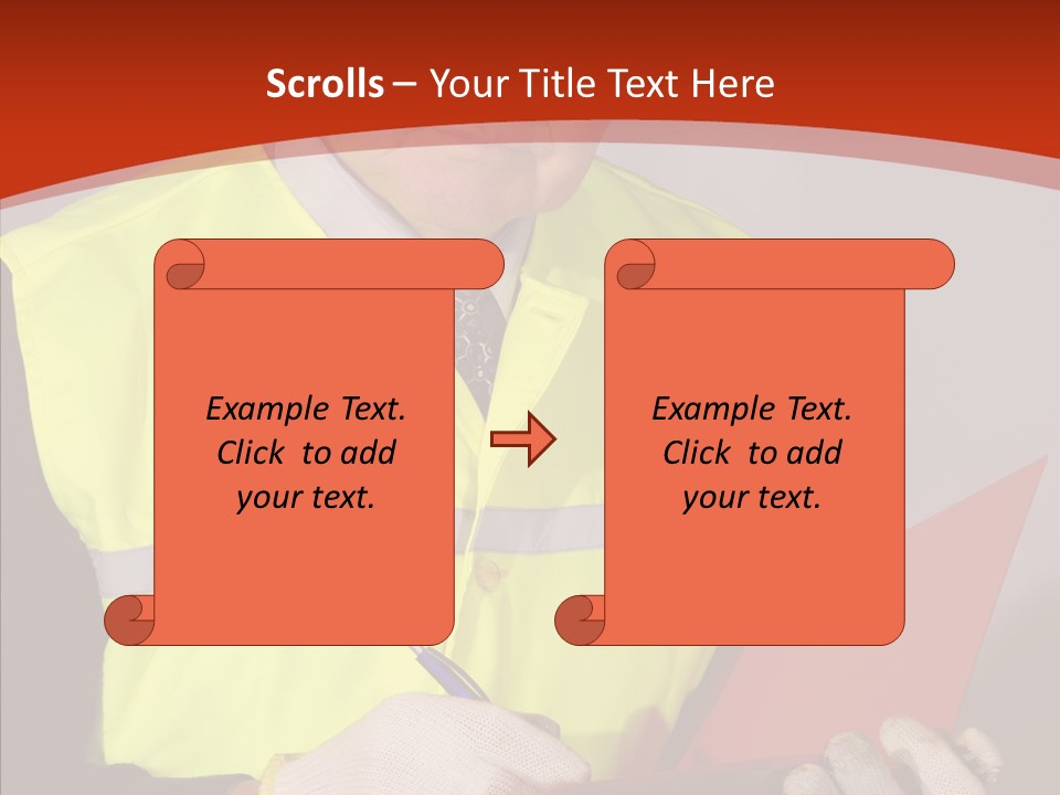 Touching Assist Help PowerPoint Template