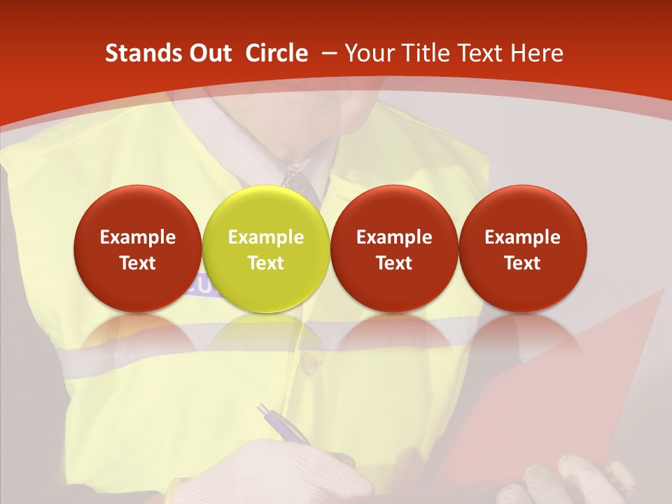 Touching Assist Help PowerPoint Template