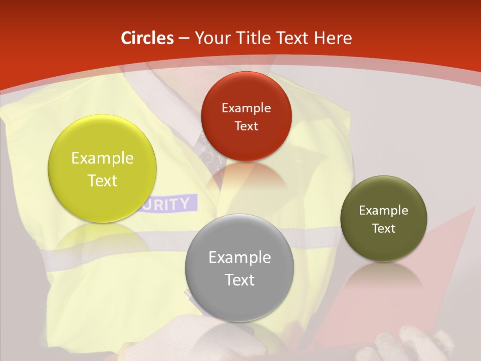 Touching Assist Help PowerPoint Template