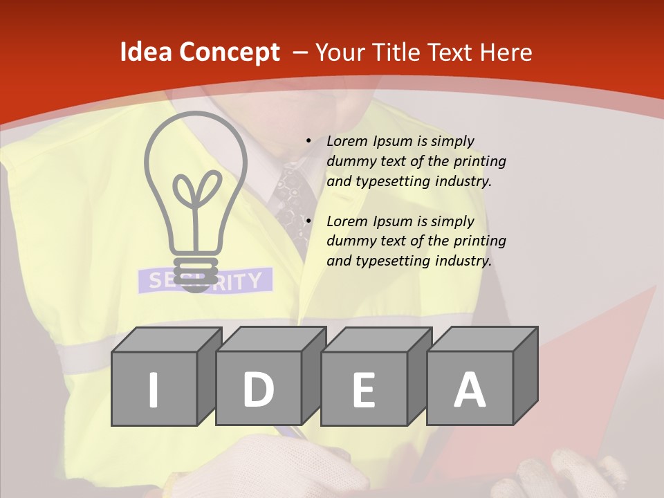 Touching Assist Help PowerPoint Template