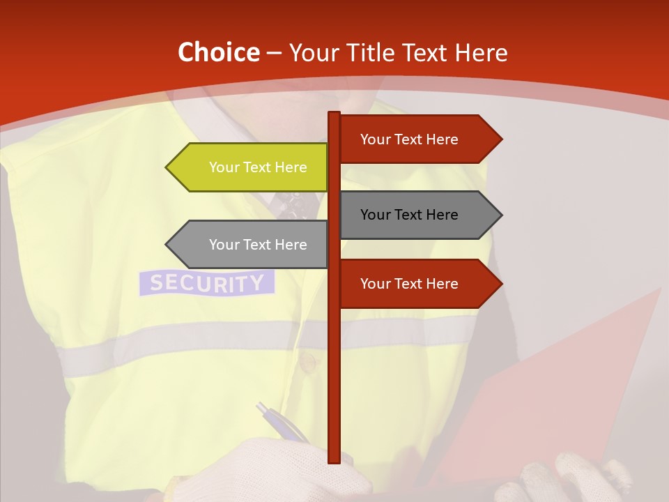 Touching Assist Help PowerPoint Template