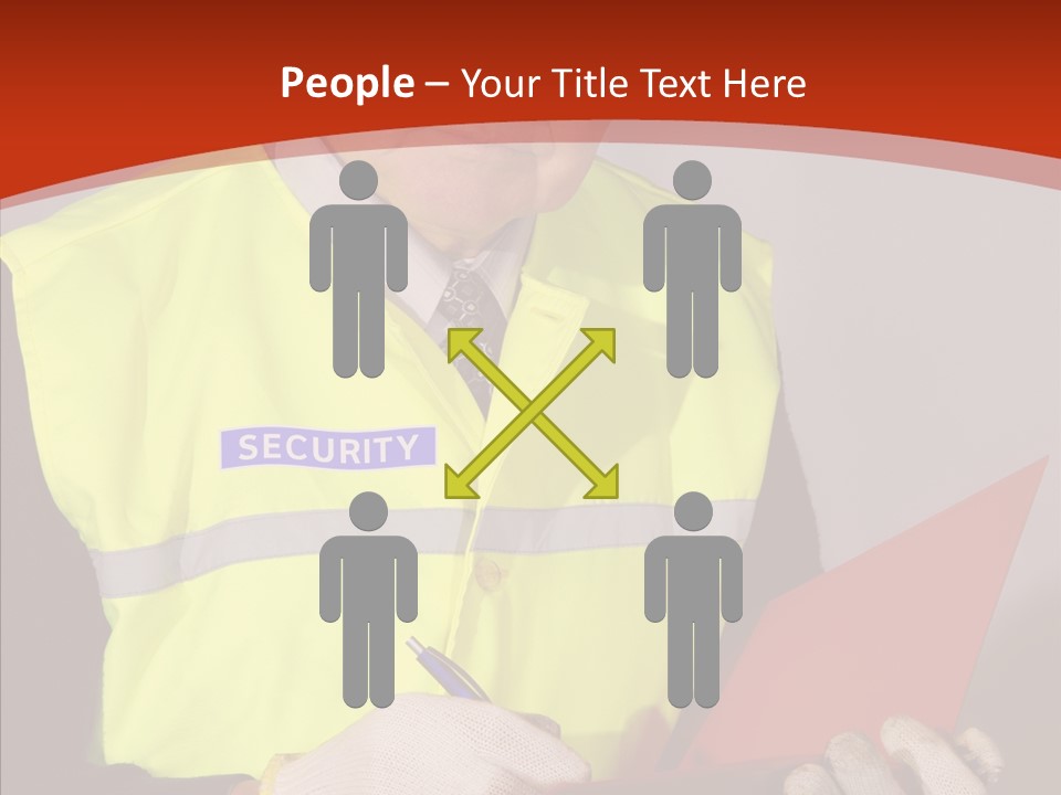 Touching Assist Help PowerPoint Template