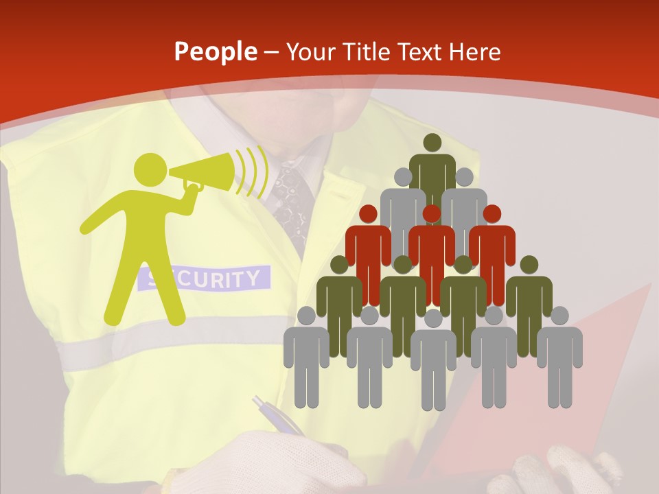 Touching Assist Help PowerPoint Template