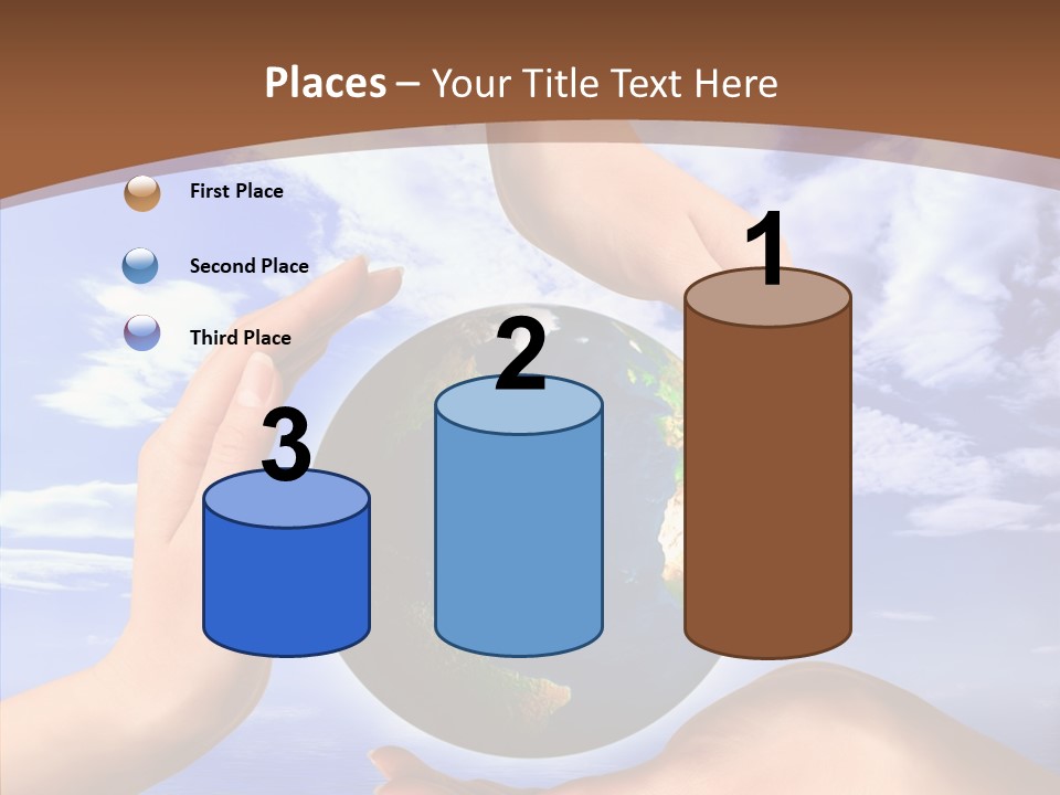 Touching Caregiver Closeup PowerPoint Template