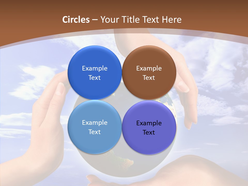 Touching Caregiver Closeup PowerPoint Template