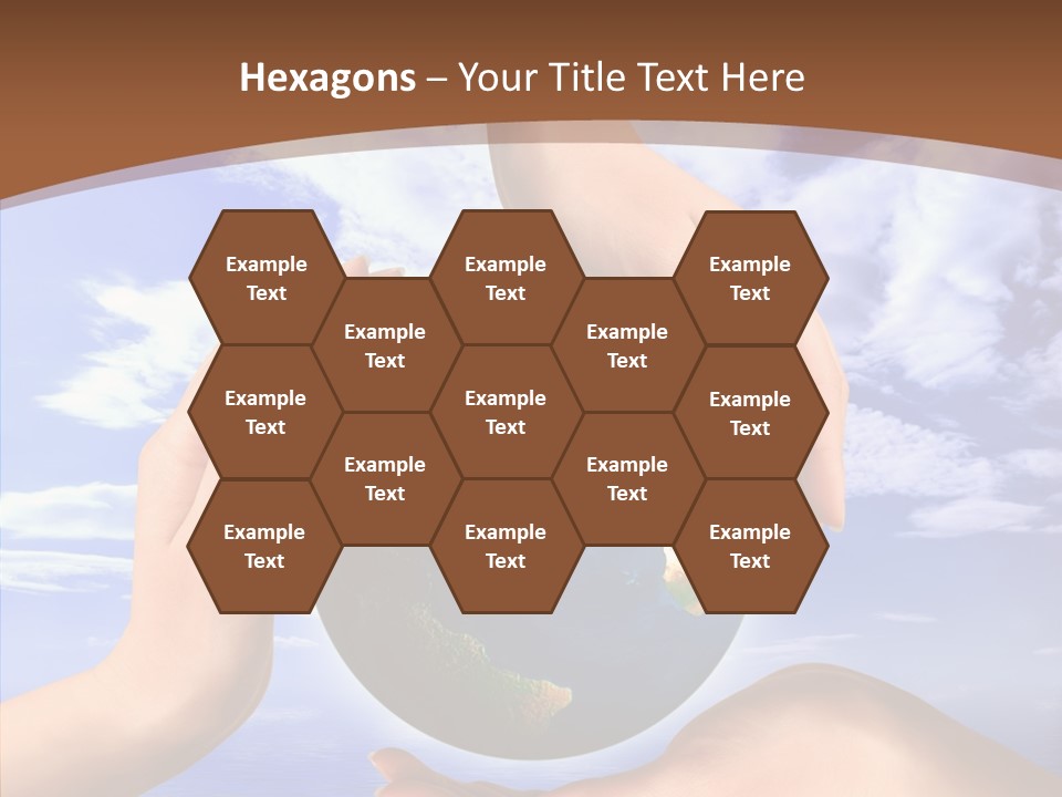 Touching Caregiver Closeup PowerPoint Template