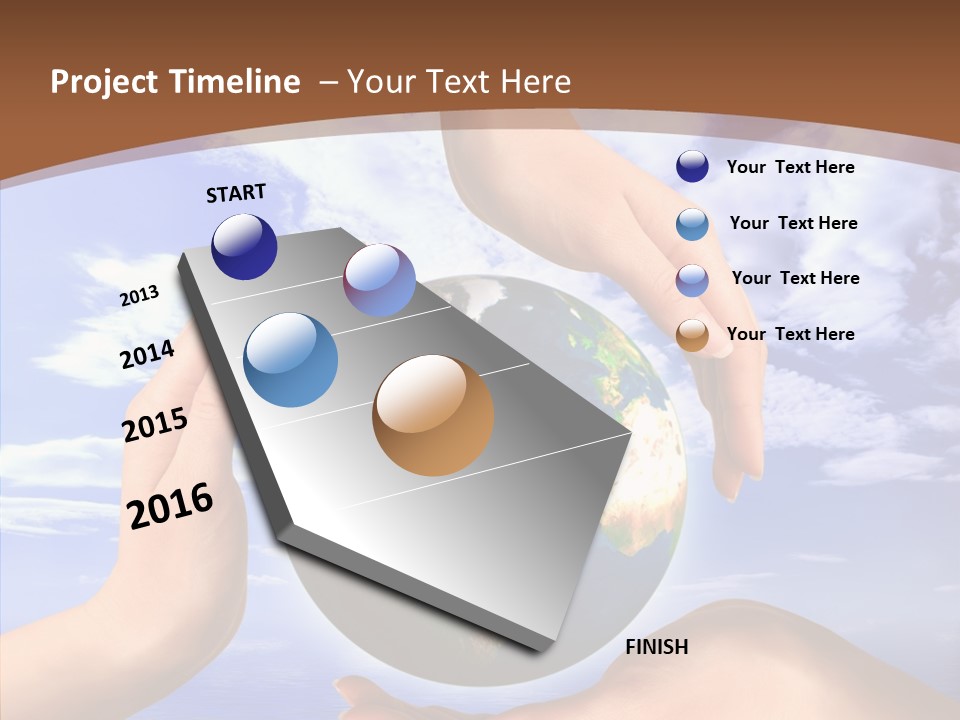 Touching Caregiver Closeup PowerPoint Template
