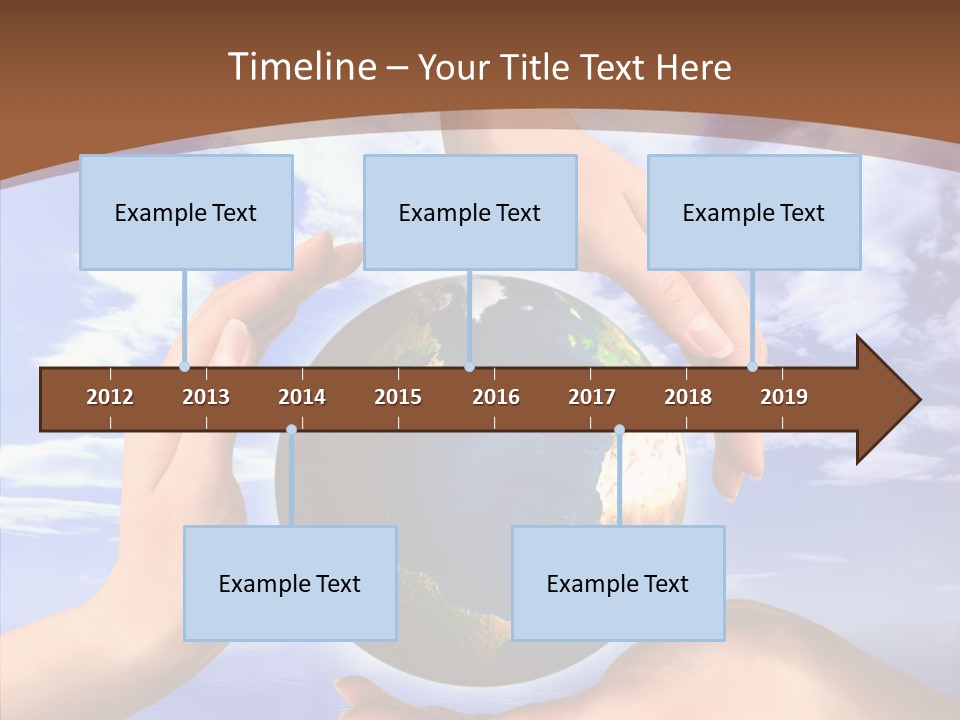 Touching Caregiver Closeup PowerPoint Template