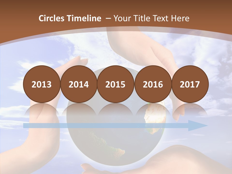 Touching Caregiver Closeup PowerPoint Template