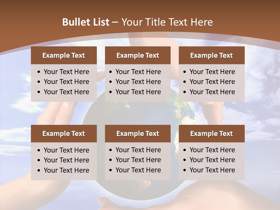 Touching Caregiver Closeup PowerPoint Template