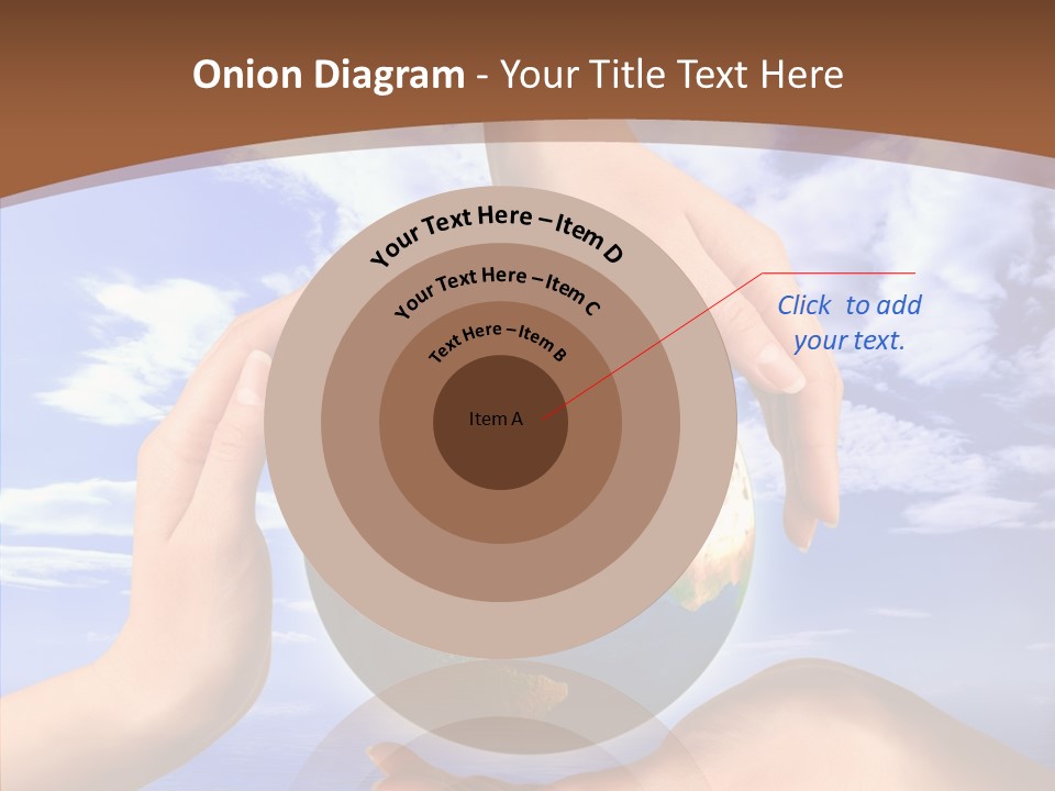 Touching Caregiver Closeup PowerPoint Template