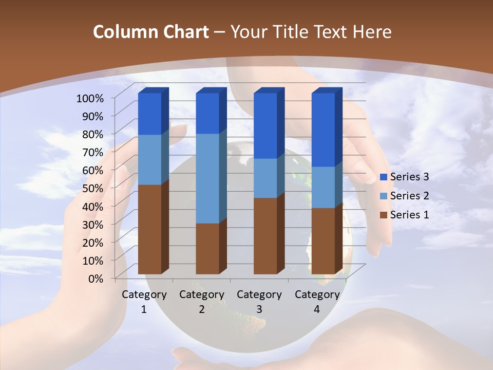 Touching Caregiver Closeup PowerPoint Template