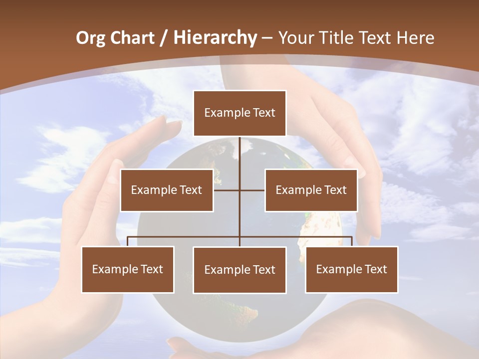 Touching Caregiver Closeup PowerPoint Template