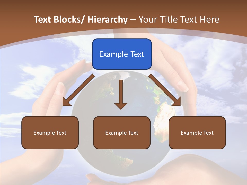 Touching Caregiver Closeup PowerPoint Template