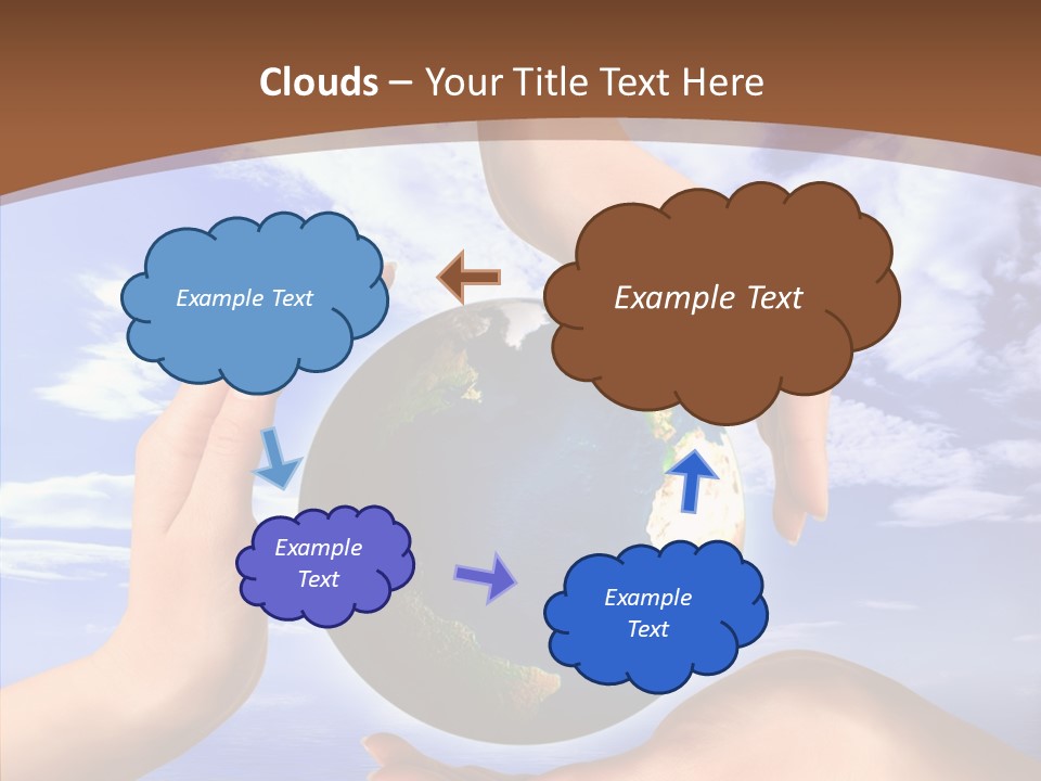 Touching Caregiver Closeup PowerPoint Template