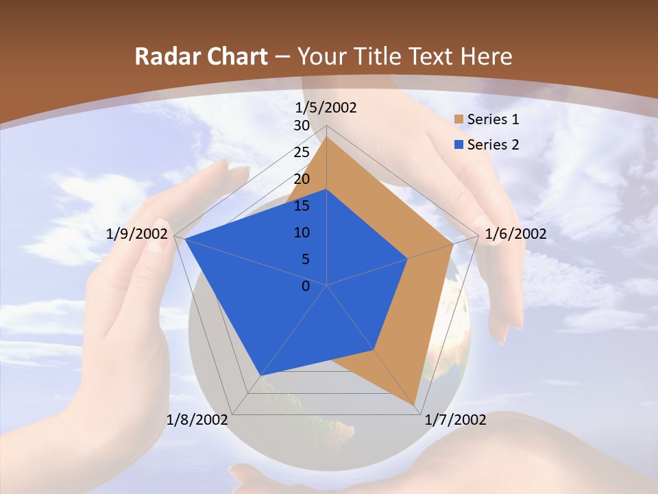 Touching Caregiver Closeup PowerPoint Template