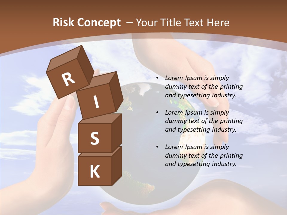 Touching Caregiver Closeup PowerPoint Template