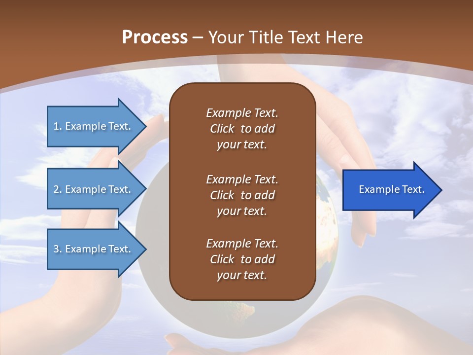 Touching Caregiver Closeup PowerPoint Template