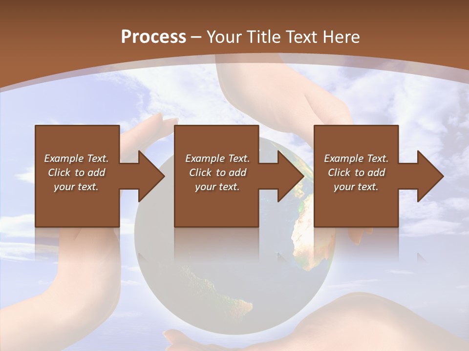 Touching Caregiver Closeup PowerPoint Template