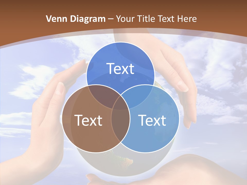 Touching Caregiver Closeup PowerPoint Template