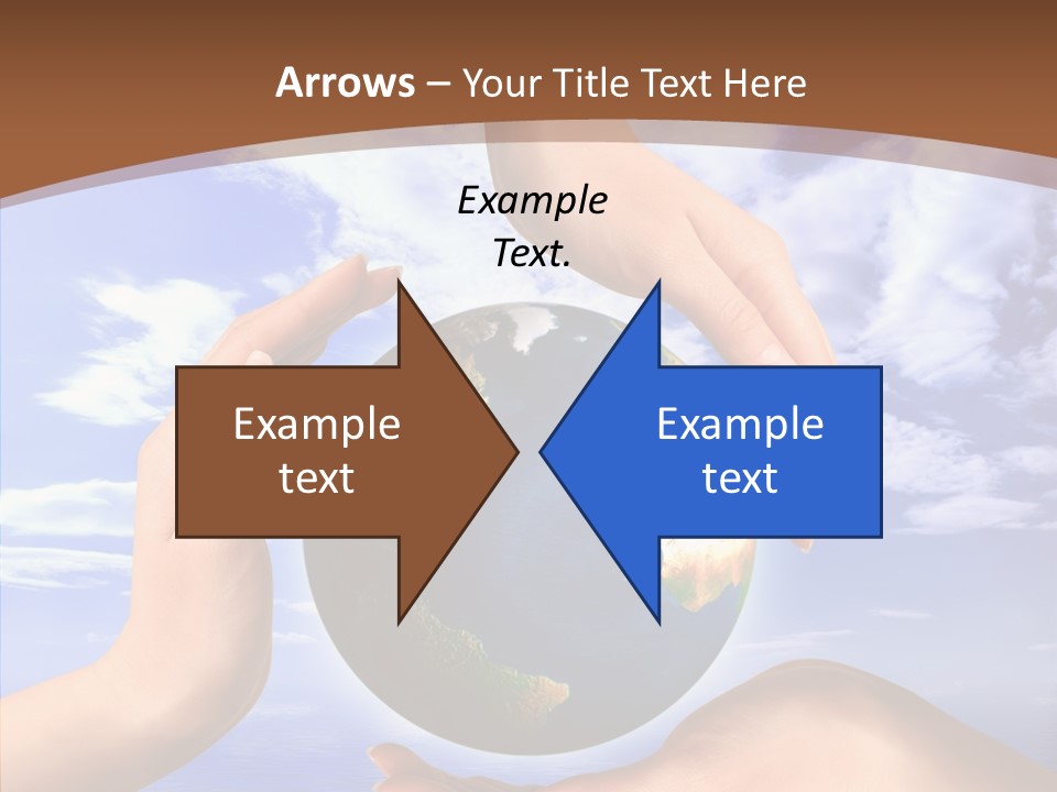 Touching Caregiver Closeup PowerPoint Template