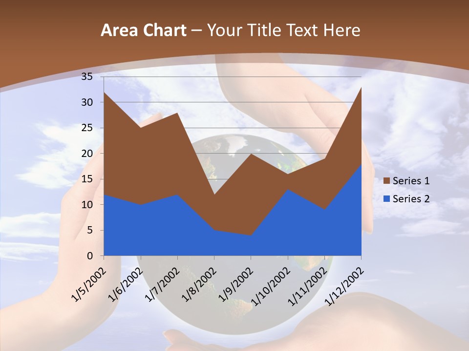 Touching Caregiver Closeup PowerPoint Template