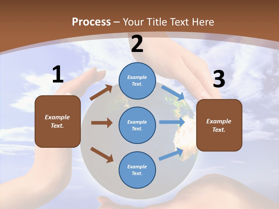 Touching Caregiver Closeup PowerPoint Template