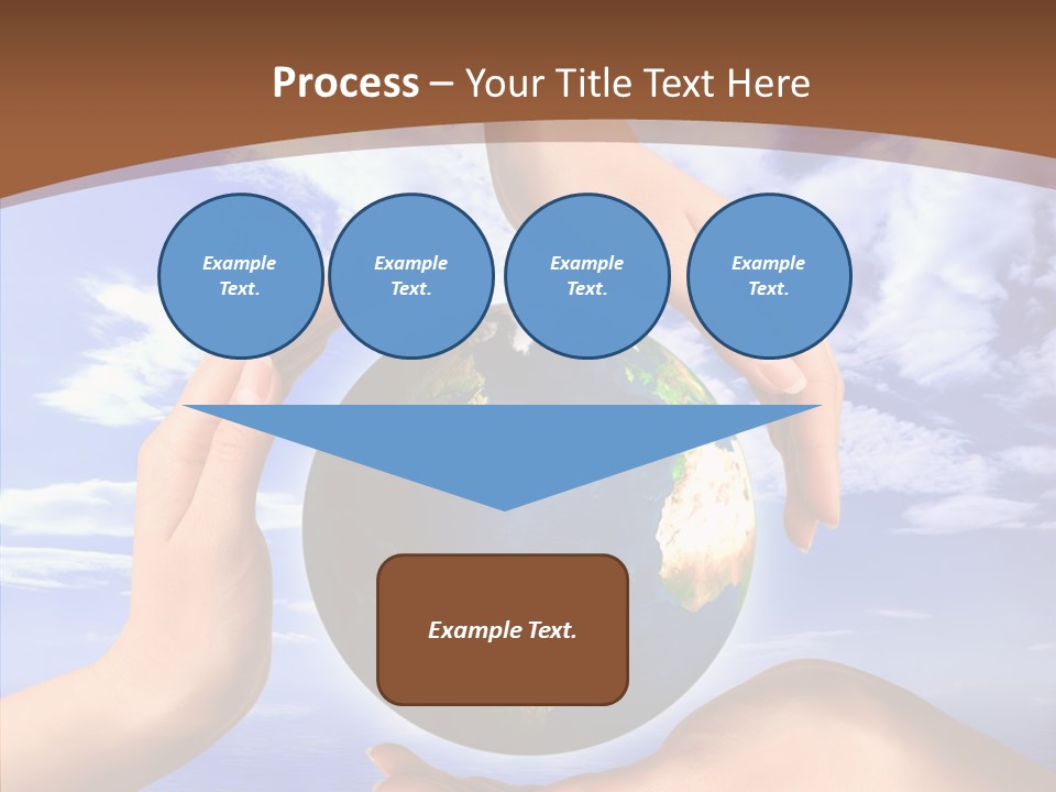 Touching Caregiver Closeup PowerPoint Template