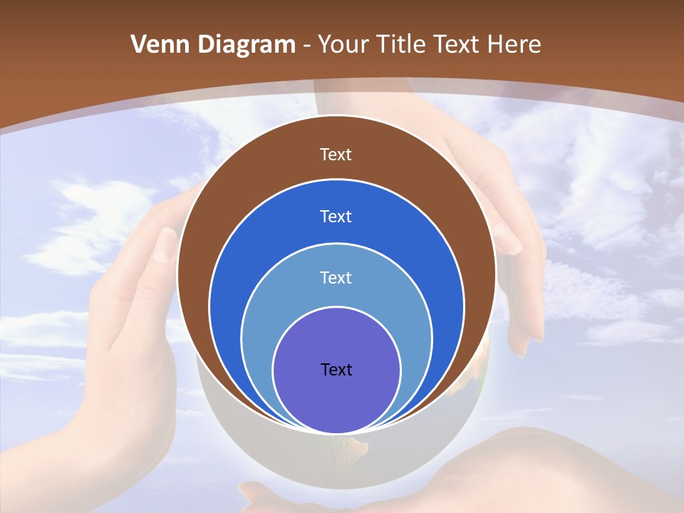 Touching Caregiver Closeup PowerPoint Template