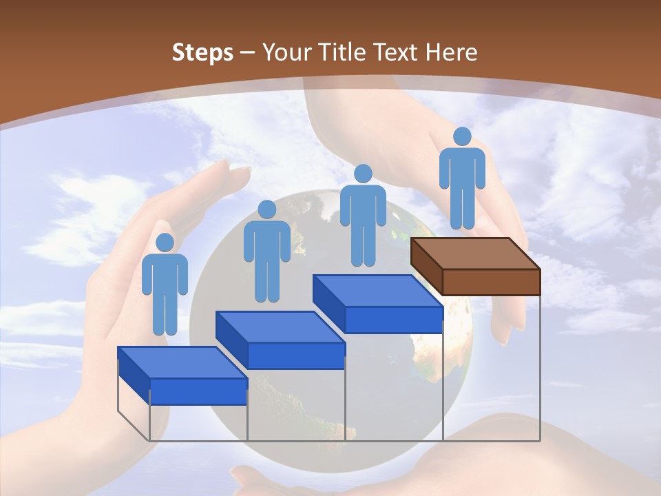 Touching Caregiver Closeup PowerPoint Template