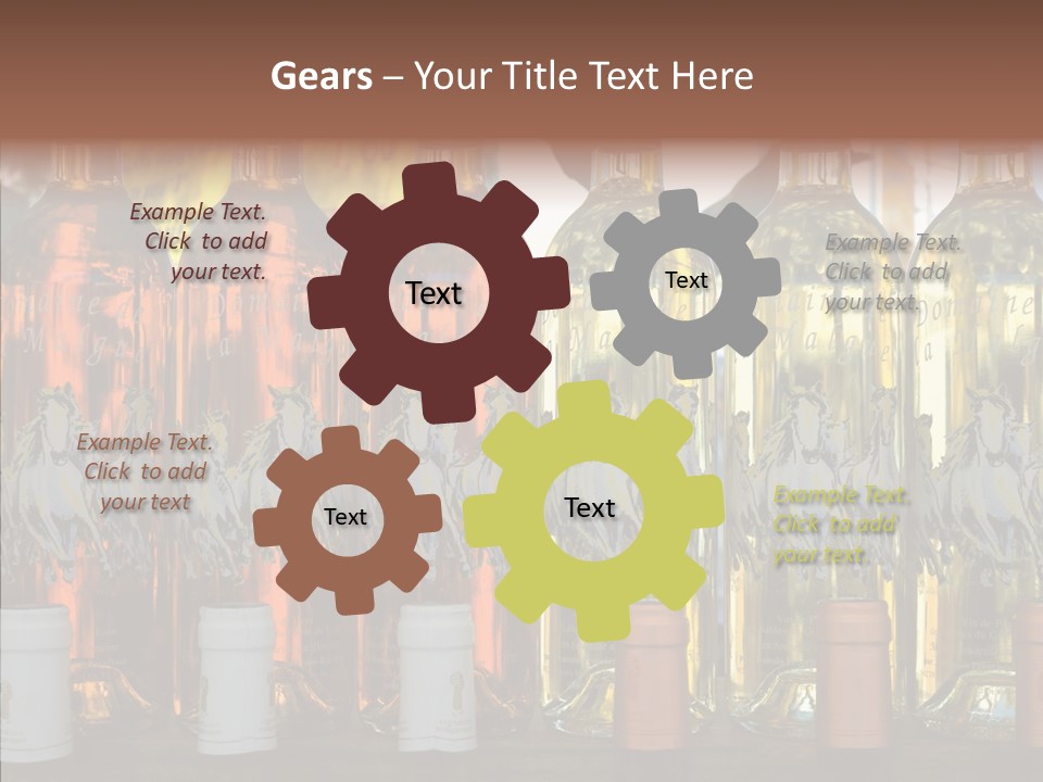 Helping Hand Caregiver White Background PowerPoint Template