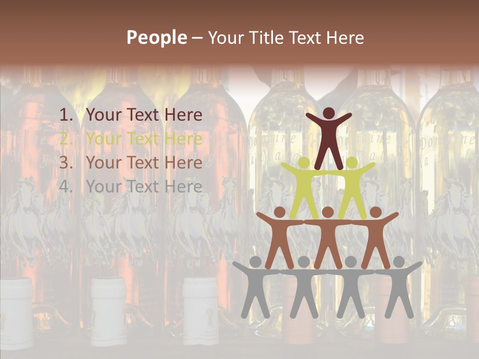 Helping Hand Caregiver White Background PowerPoint Template
