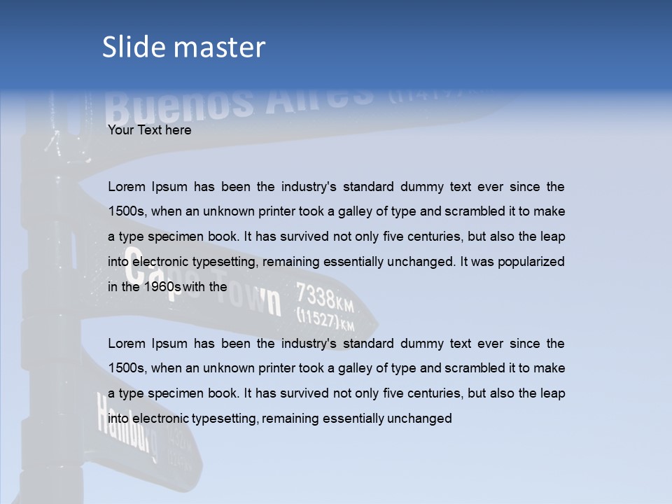 Aging Two Close Up PowerPoint Template