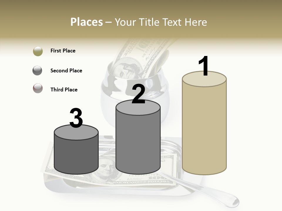 Caregiver Old Finger PowerPoint Template