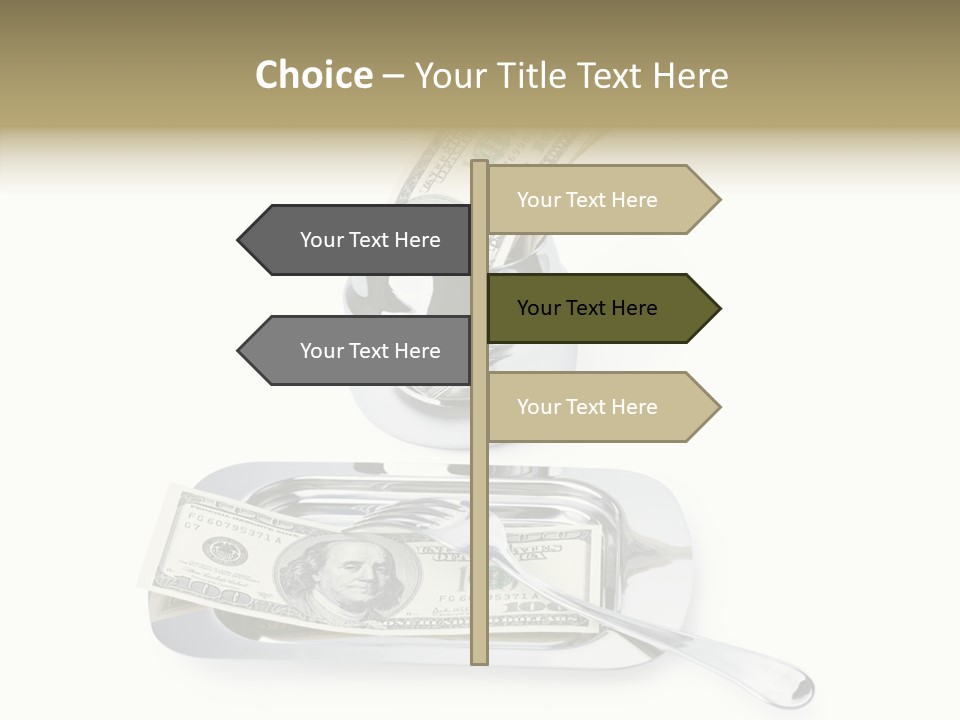 Caregiver Old Finger PowerPoint Template