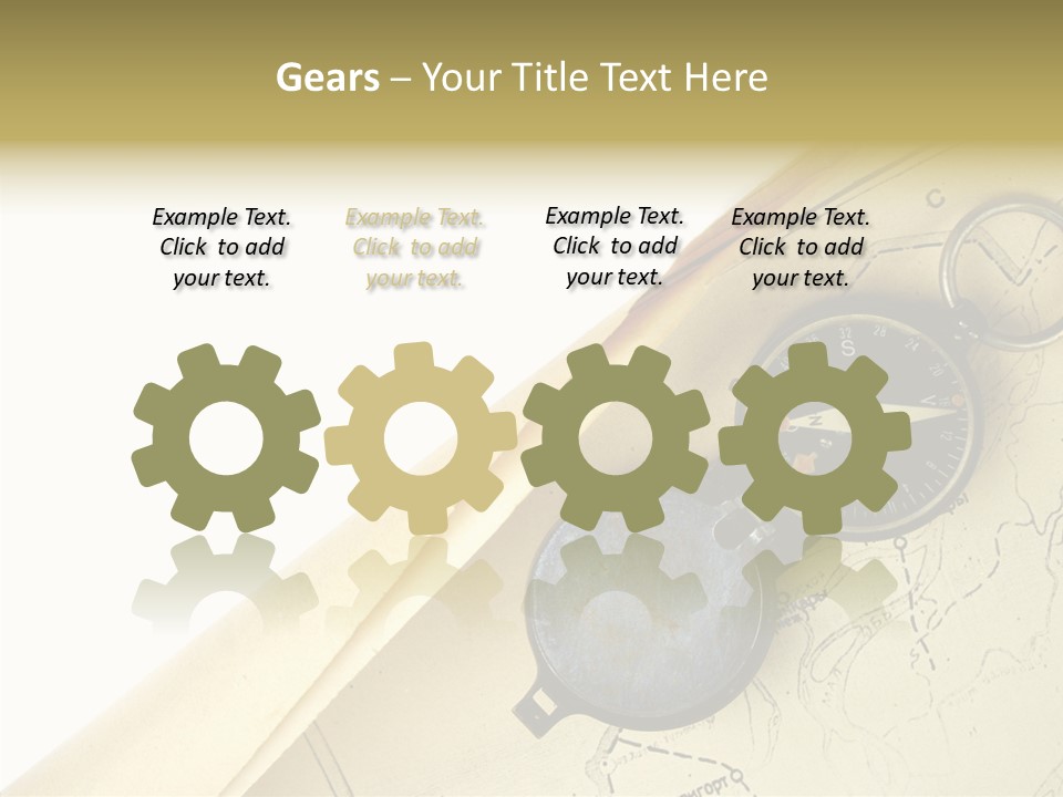 Touching Aging Holding Hands PowerPoint Template