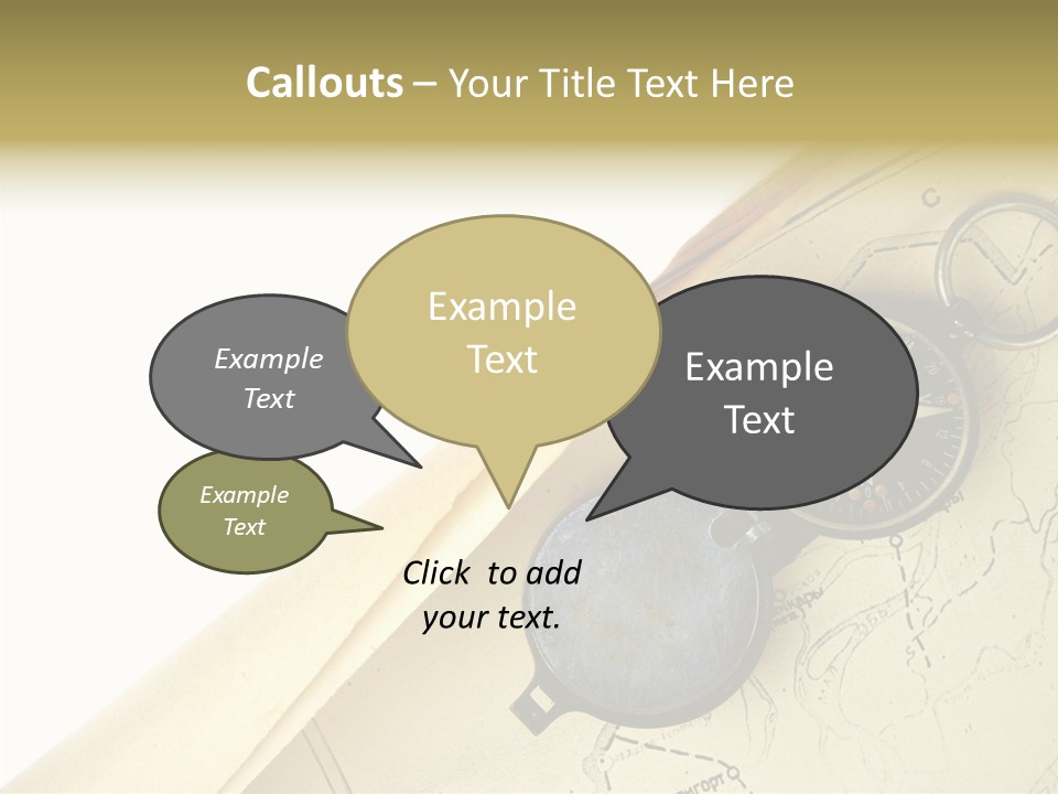 Touching Aging Holding Hands PowerPoint Template