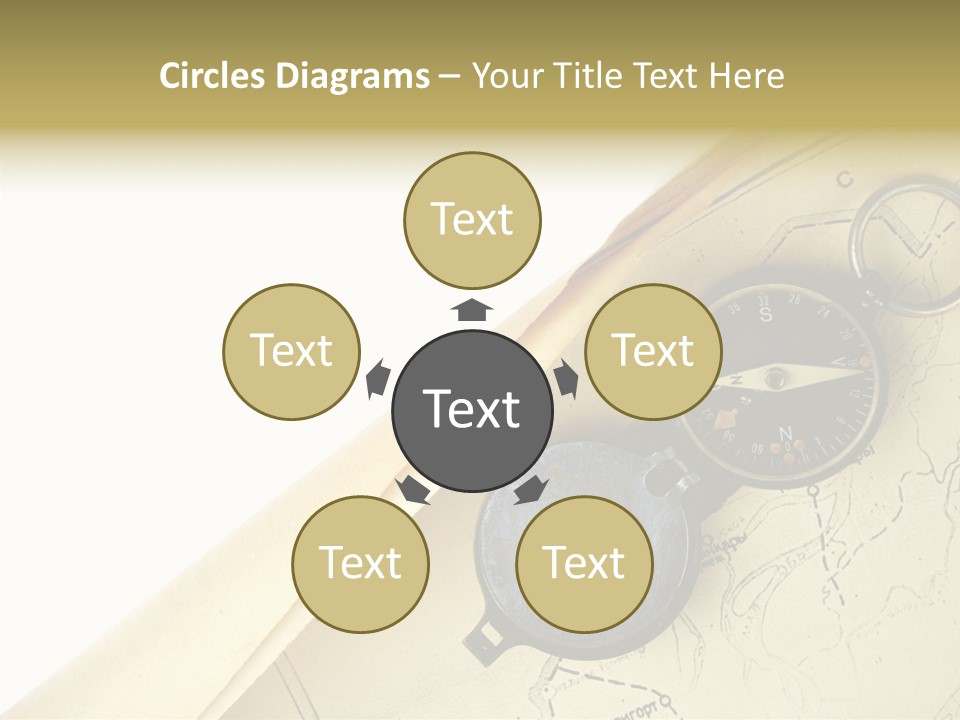 Touching Aging Holding Hands PowerPoint Template