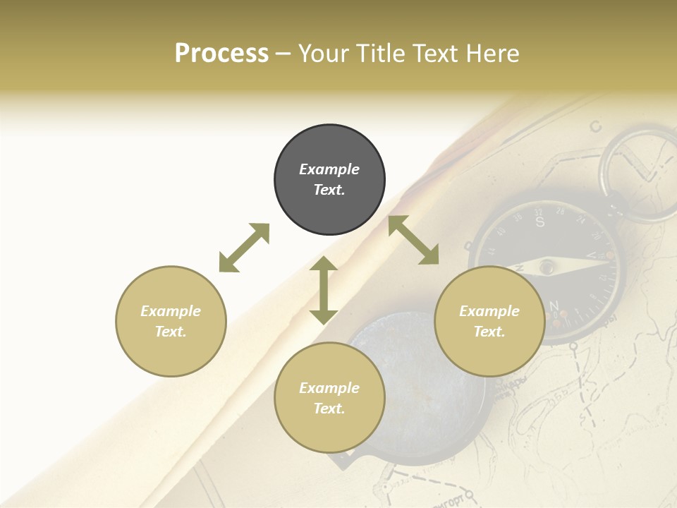 Touching Aging Holding Hands PowerPoint Template
