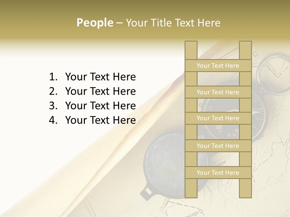 Touching Aging Holding Hands PowerPoint Template