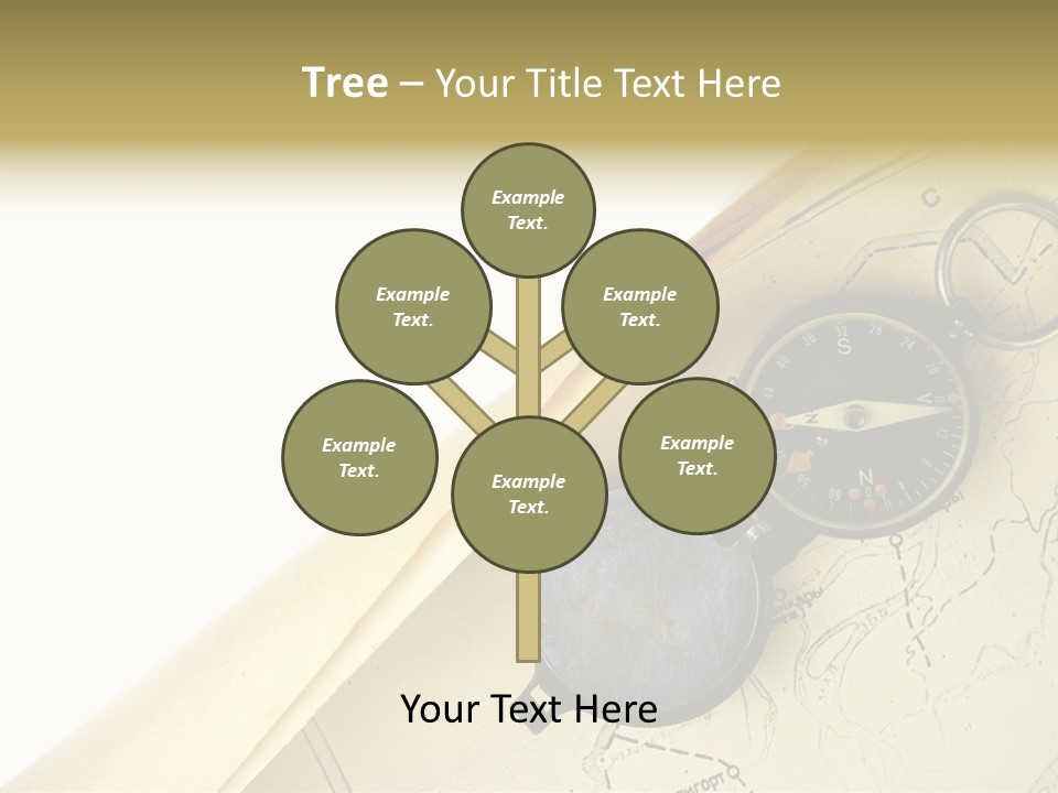 Touching Aging Holding Hands PowerPoint Template
