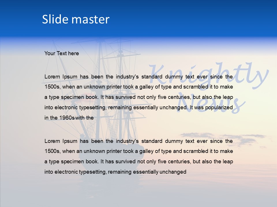 Hand Young Background PowerPoint Template