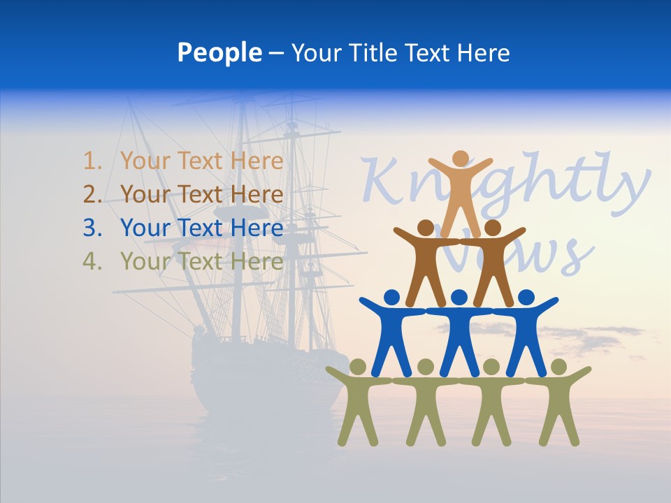 Hand Young Background PowerPoint Template