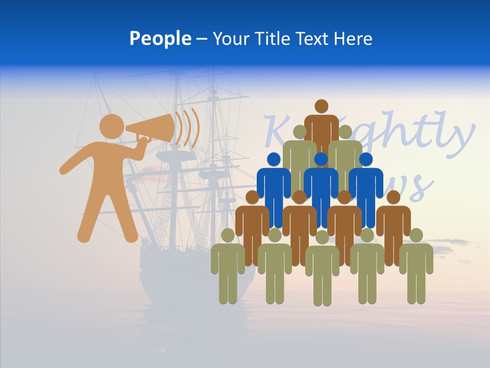 Hand Young Background PowerPoint Template